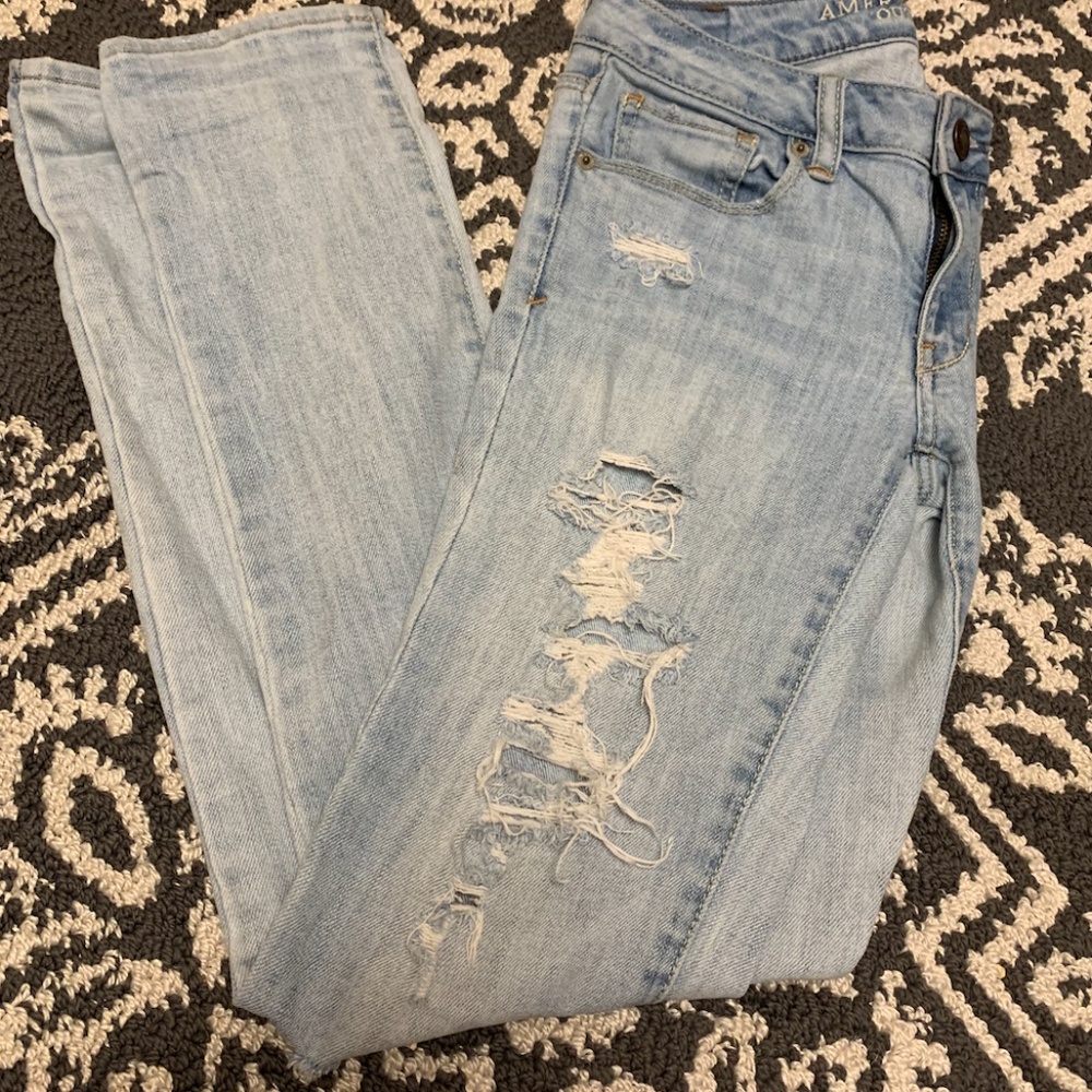 Ripped American Eagle Jeans